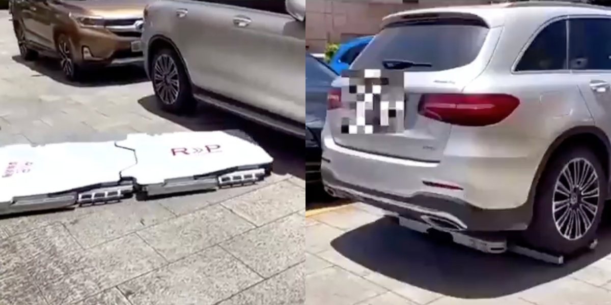 Robot pintar alih kereta 'double parking' di China