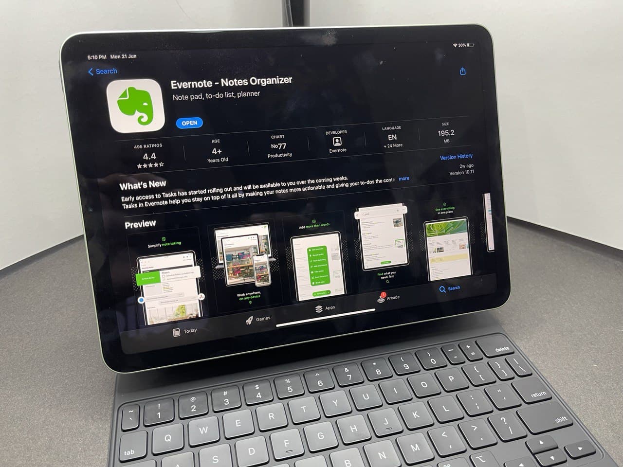 aplikasi iPad untuk kerja