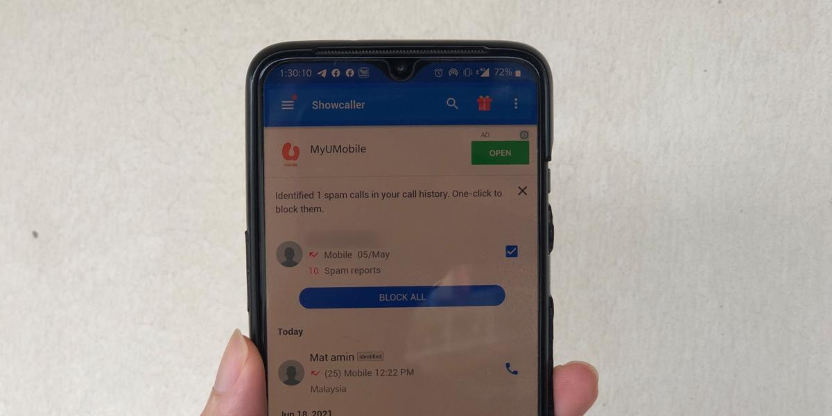pemilik nombor telefon