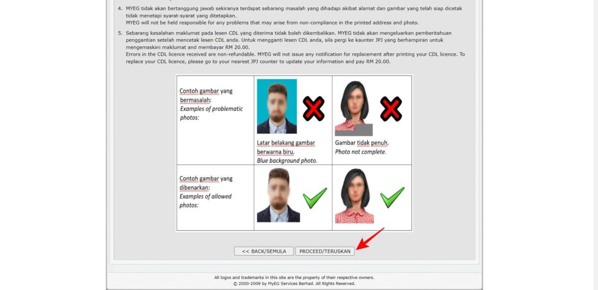 cara perbaharui lesen online
