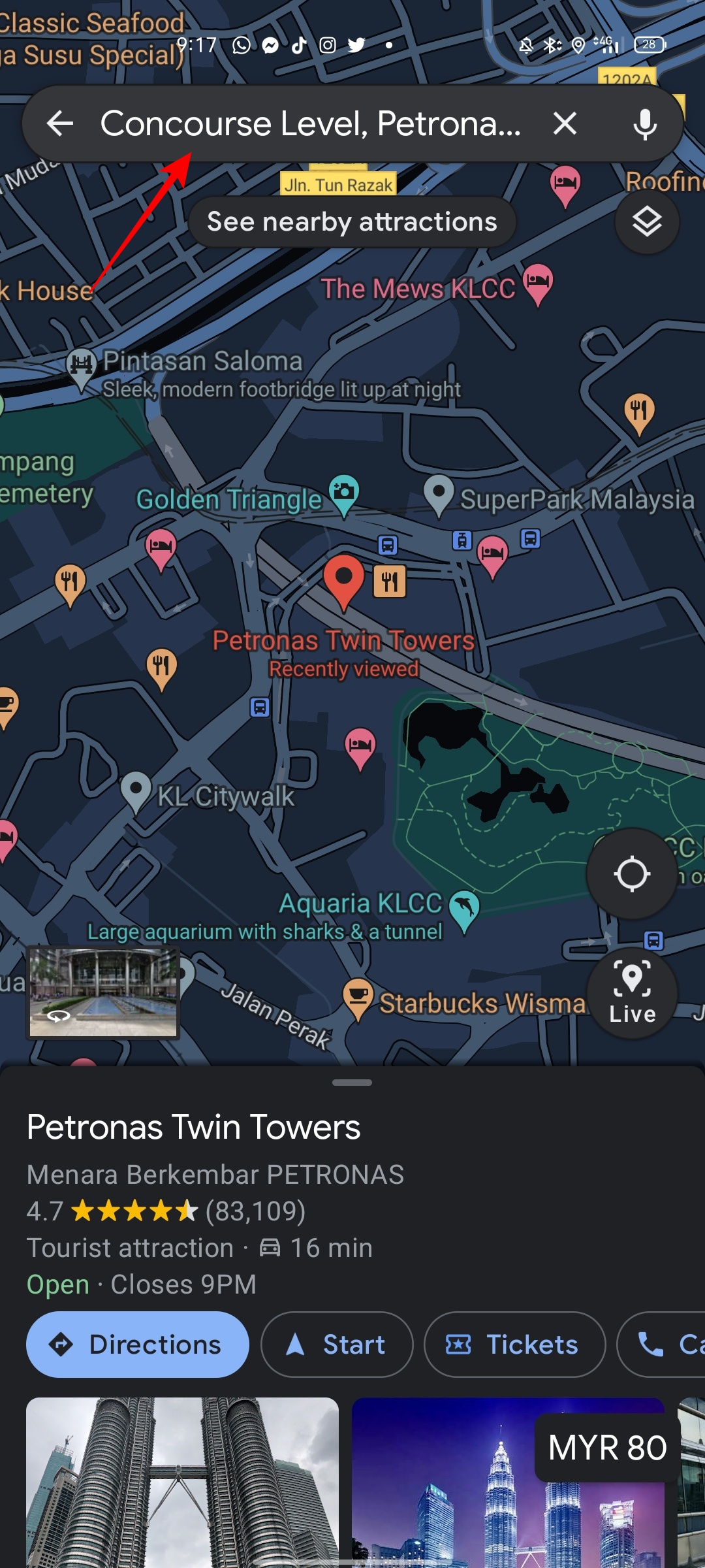 cara menyemak kesesakan trafik