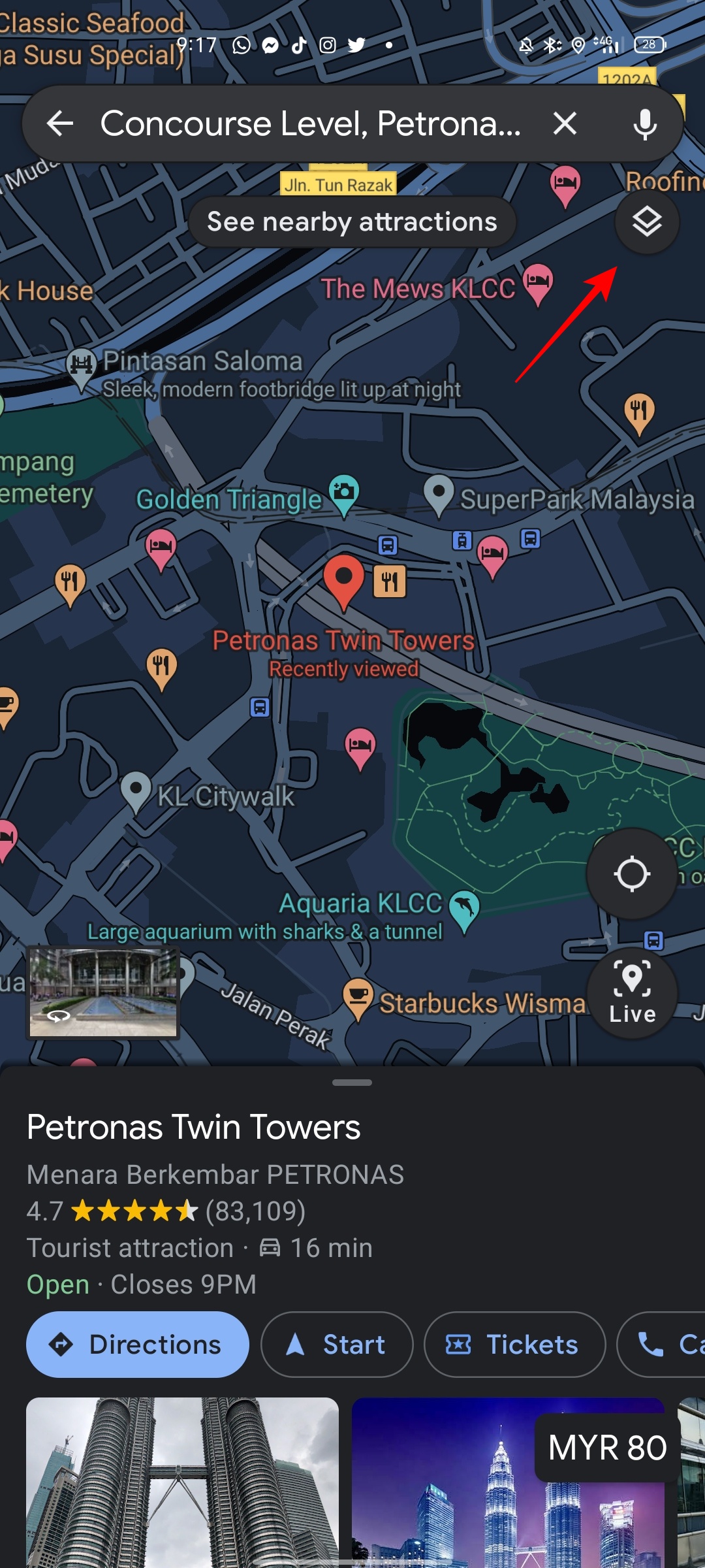 cara menyemak kesesakan trafik