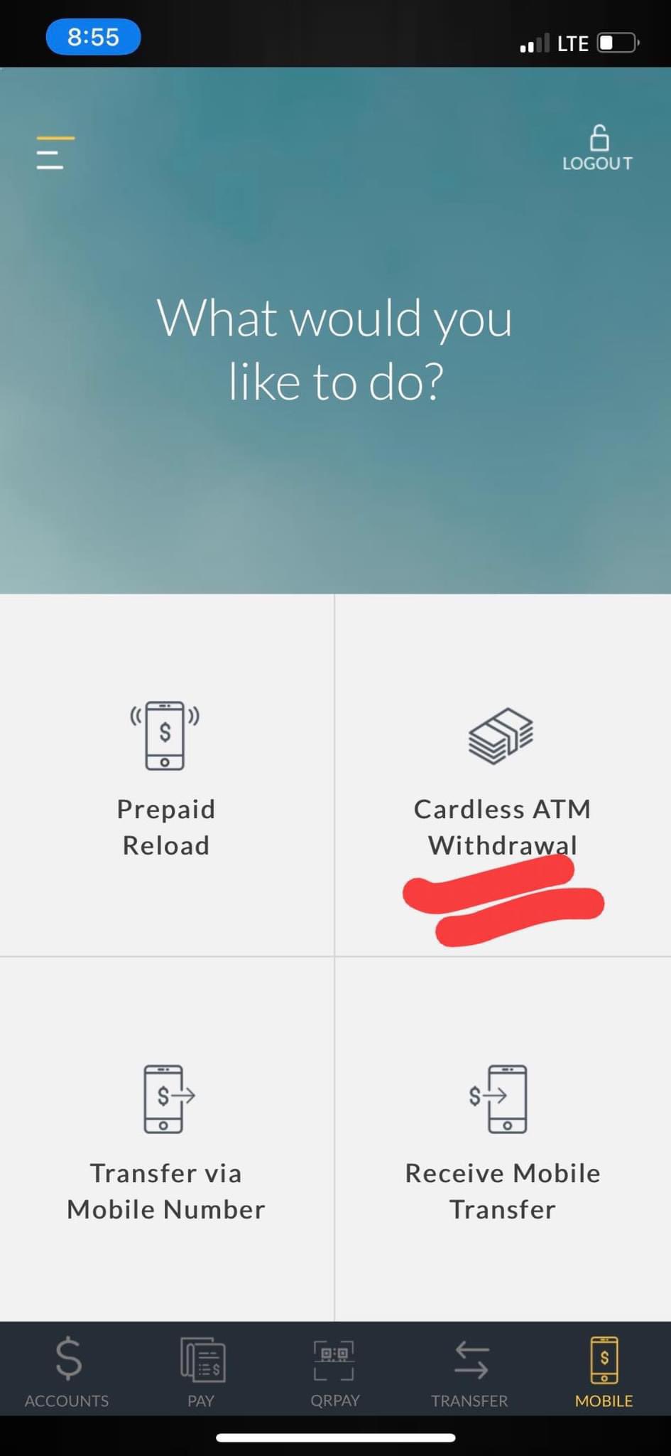 cara keluarkan duit tanpa kad