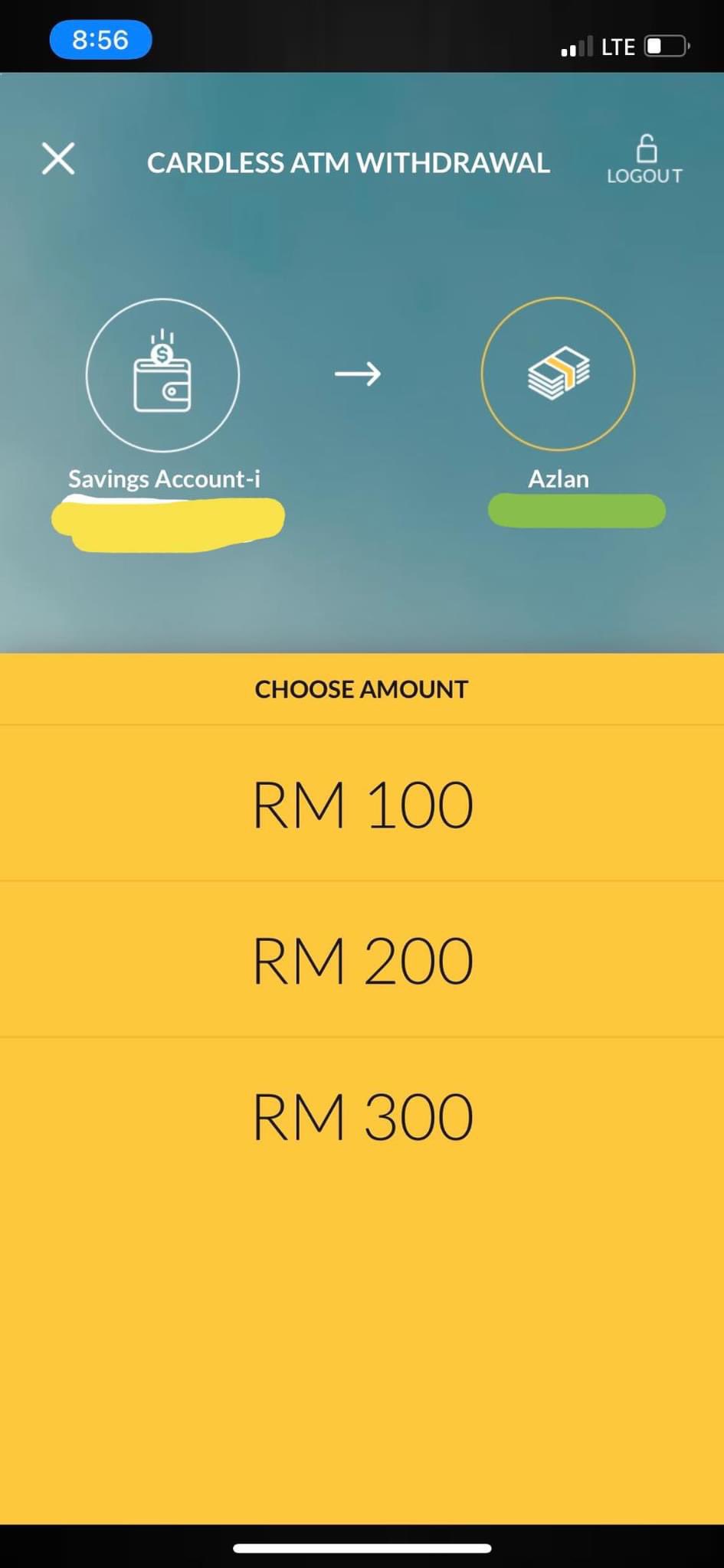 cara keluarkan duit tanpa kad