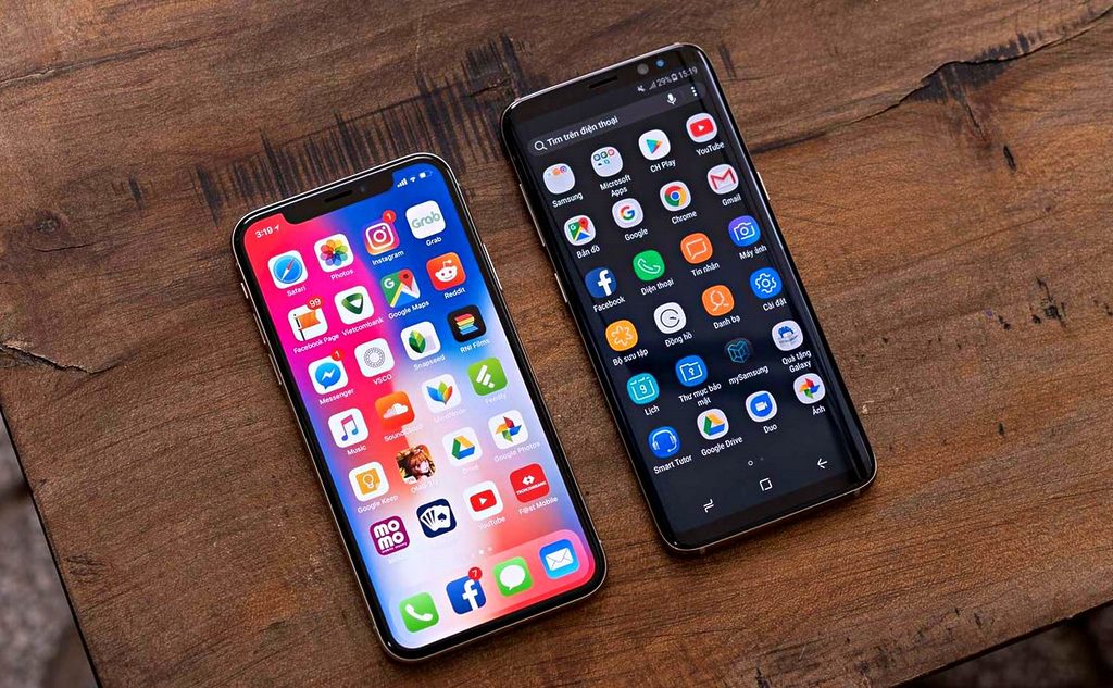 pemilihan skrin telefon