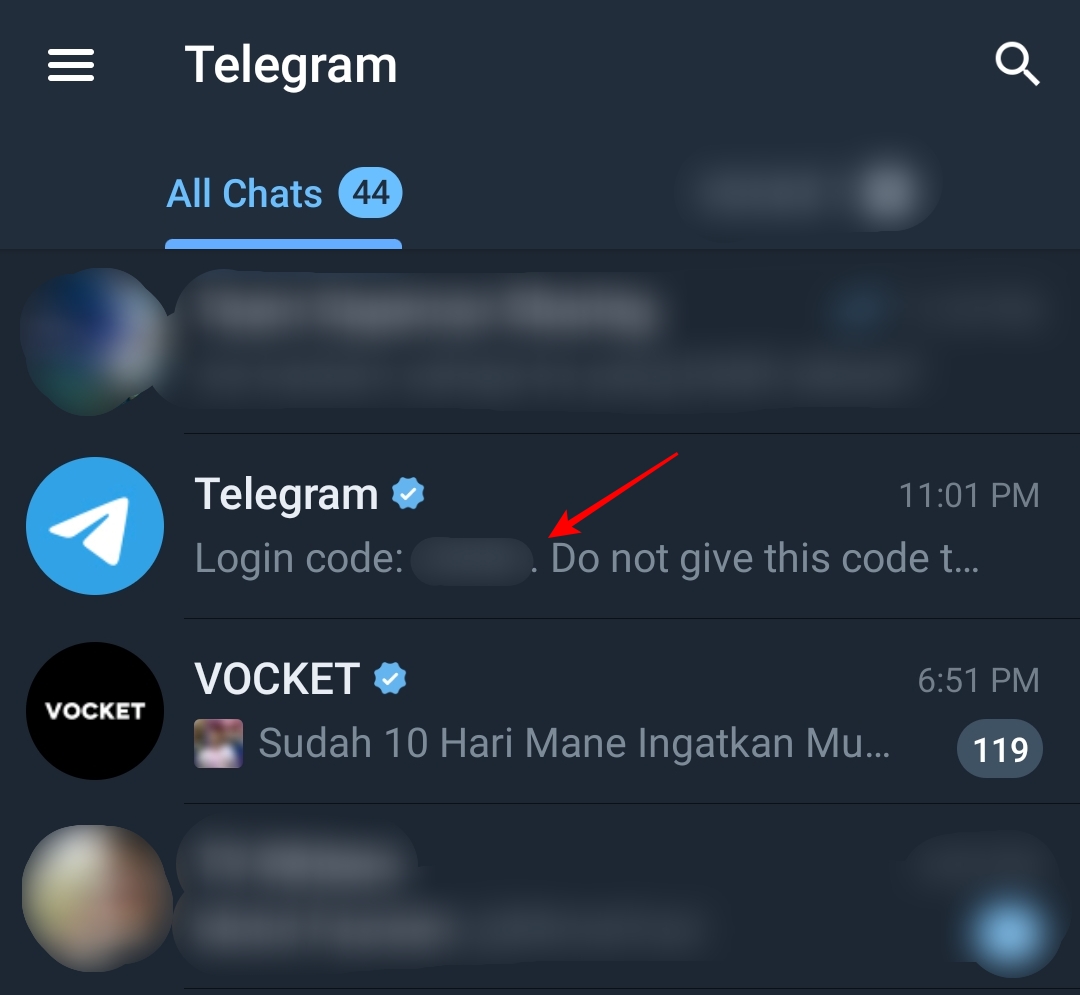 teknik godaman akaun Telegram